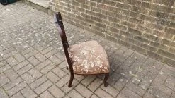 Top Quality Elegant Vintage Upholstered Chair Low Nursing Deep Sprung Bedroom Cabriole Legs -Bedroom Furniture Shop top quality elegant vintage upholstered chair low nursing deep sprung bedroom cabriole legs sku76667591 0 8