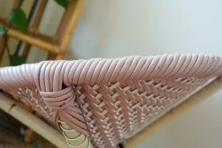 Unknown Vintage 1960s Original Children's Satellite Tub Chair In Pink & White With Black Sputnik Style Legs Mid Century Retro Bedroom Decor -Bedroom Furniture Shop vintage 1960s original children s satellite tub chair in pink white with black sputnik style legs mid century retro bedroom decor sku89569737 0 9