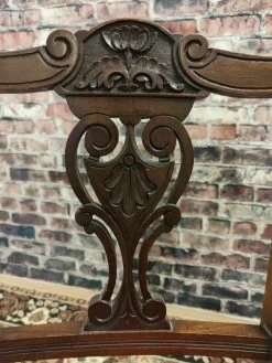 Vintage Antique Wooden Arts And Crafts Bedroom Low Dolls Chair Ceramic Castors -Bedroom Furniture Shop vintage antique wooden arts and crafts bedroom low dolls chair ceramic castors sku20779306 0 6