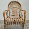 Vintage Bamboo Chair 1970s Rattan Wicker Mid Century Bedroom Chair -Bedroom Furniture Shop vintage bamboo chair 1970s rattan wicker mid century bedroom chair sku45210398 0