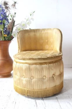 Vintage Bedroom Chair Mustard -Bedroom Furniture Shop vintage bedroom chair mustard 0 4