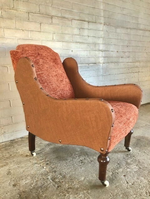 Unknown Vintage Bedroom /Reading Room Chair 4 Unknown Vintage Bedroom /Reading Room Chair - Image 2