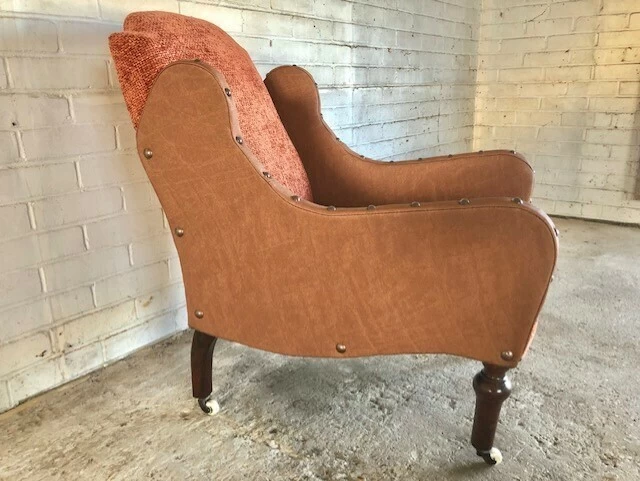 Unknown Vintage Bedroom /Reading Room Chair 6 Unknown Vintage Bedroom /Reading Room Chair - Image 4