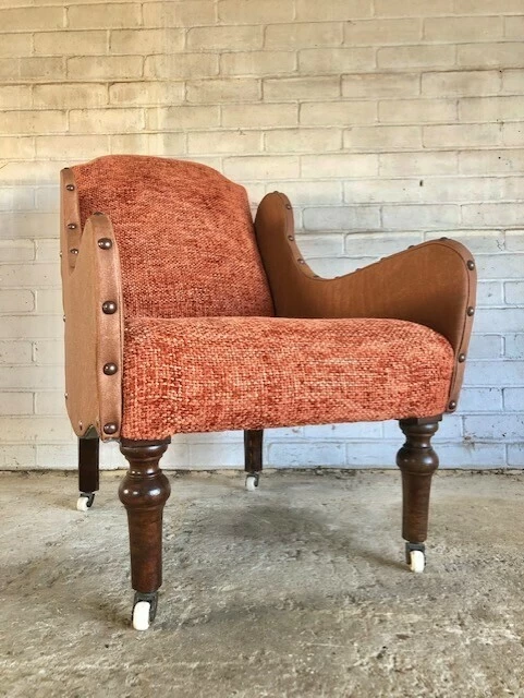 Unknown Vintage Bedroom /Reading Room Chair 8 Unknown Vintage Bedroom /Reading Room Chair - Image 6