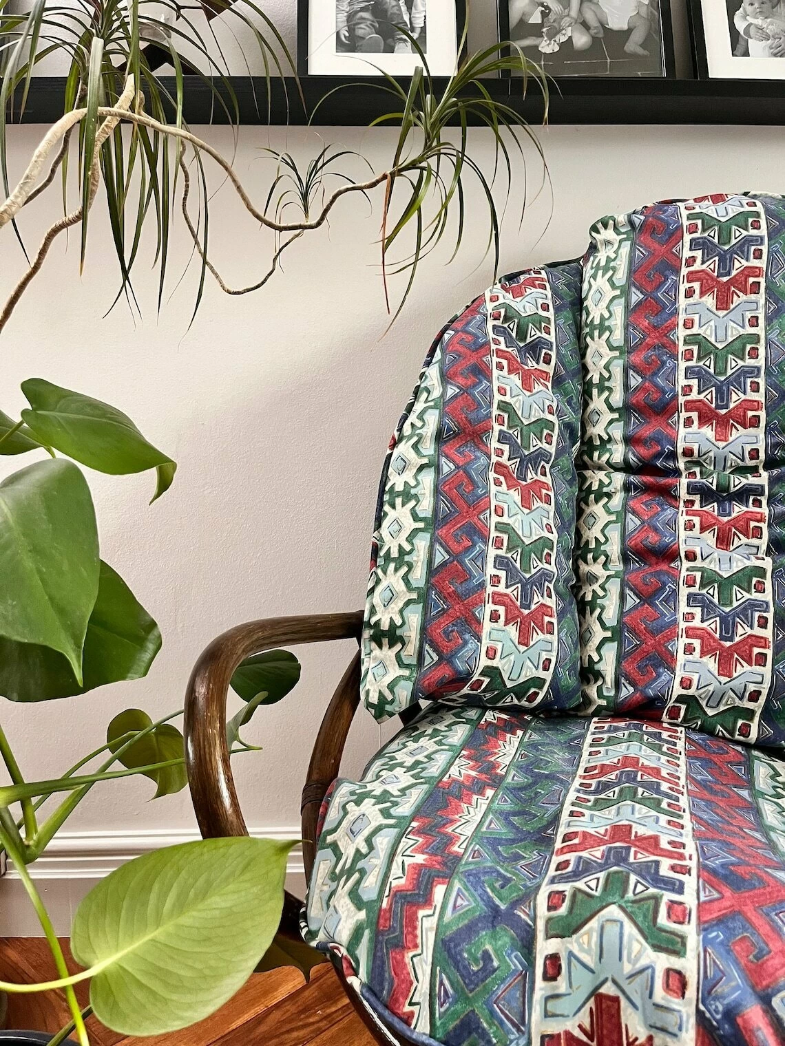 Vintage Cane Chair, Vintage Bamboo Furniture, Cane Swivel Chair, Vintage Egg Chair, Living Room Chair, Bedroom Chair. 6 Vintage Cane Chair, Vintage Bamboo Furniture, Cane Swivel Chair, Vintage Egg Chair, Living Room Chair, Bedroom Chair. - Image 4