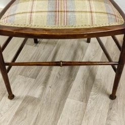 Unknown Vintage Edwardian Mahogany Chair Tartan Seat Retro Teddy Doll Bathroom Bedroom -Bedroom Furniture Shop vintage edwardian mahogany chair tartan seat retro teddy doll bathroom bedroom sku91422503 0 13