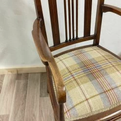 Unknown Vintage Edwardian Mahogany Chair Tartan Seat Retro Teddy Doll Bathroom Bedroom -Bedroom Furniture Shop vintage edwardian mahogany chair tartan seat retro teddy doll bathroom bedroom sku91422503 0 16