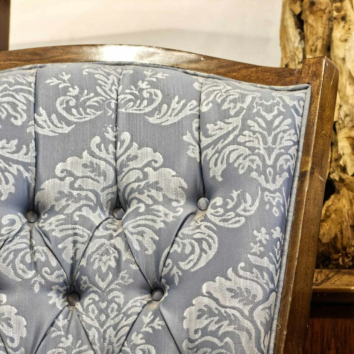 Vintage Pair Of His & Hers Bedroom Chairs 4 Vintage Pair Of His & Hers Bedroom Chairs - Image 2