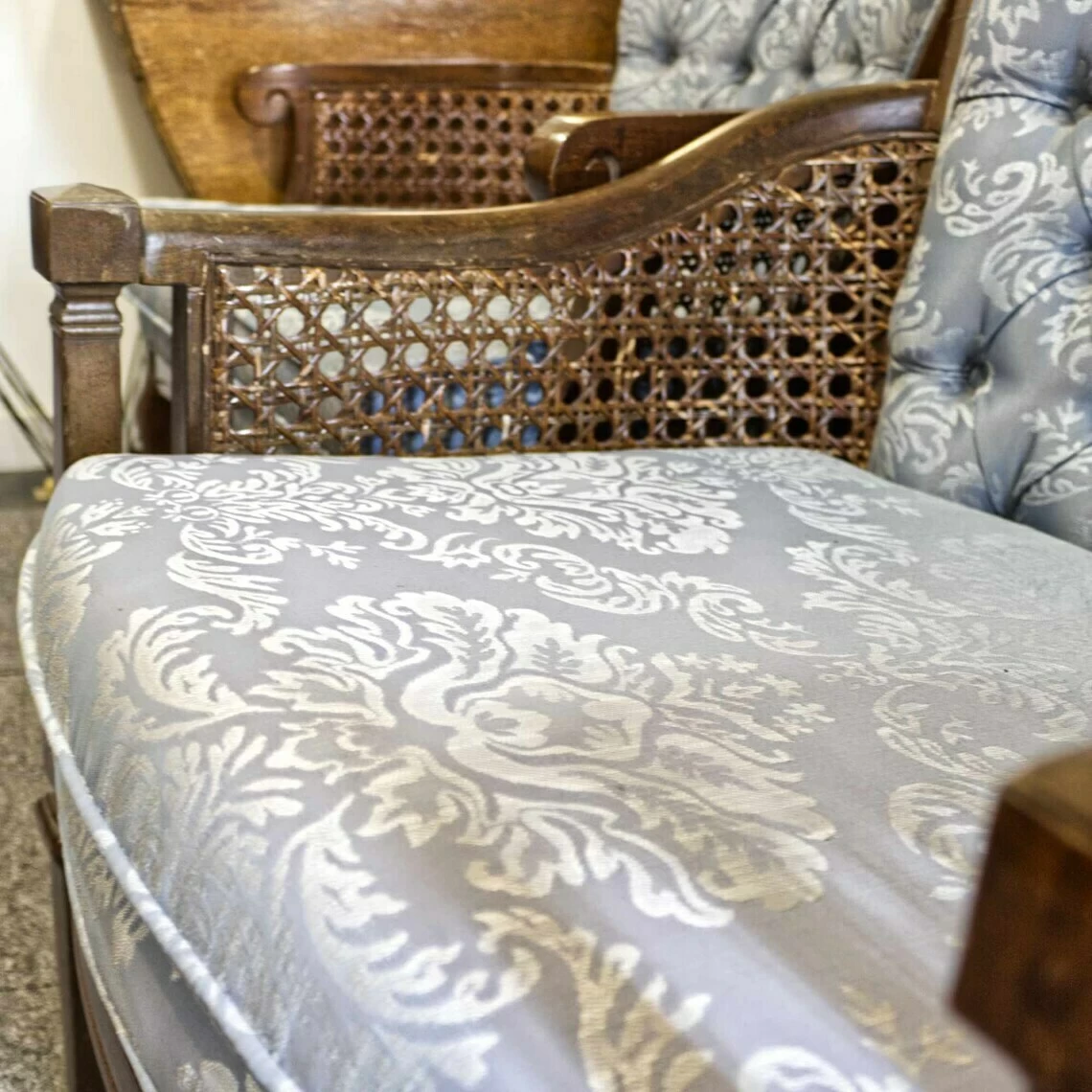 Vintage Pair Of His & Hers Bedroom Chairs 7 Vintage Pair Of His & Hers Bedroom Chairs - Image 5