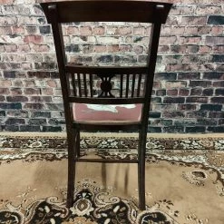 Vintage Wooden Chair Material Seat Retro Plant Teddy Bear Doll Bathroom Bedroom -Bedroom Furniture Shop vintage wooden chair material seat retro plant teddy bear doll bathroom bedroom sku20375243 0 11