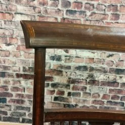 Vintage Wooden Chair Material Seat Retro Plant Teddy Bear Doll Bathroom Bedroom -Bedroom Furniture Shop vintage wooden chair material seat retro plant teddy bear doll bathroom bedroom sku20375243 0 6