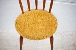 Wooden Chair Seat Mustard Mustard Western Chair Saloon Chair Living Room Bedroom 14 Wooden Chair Seat Mustard Mustard Western Chair Saloon Chair Living Room Bedroom -Bedroom Furniture Shop wooden chair seat mustard mustard western chair saloon chair living room bedroom sku58922787 0 2