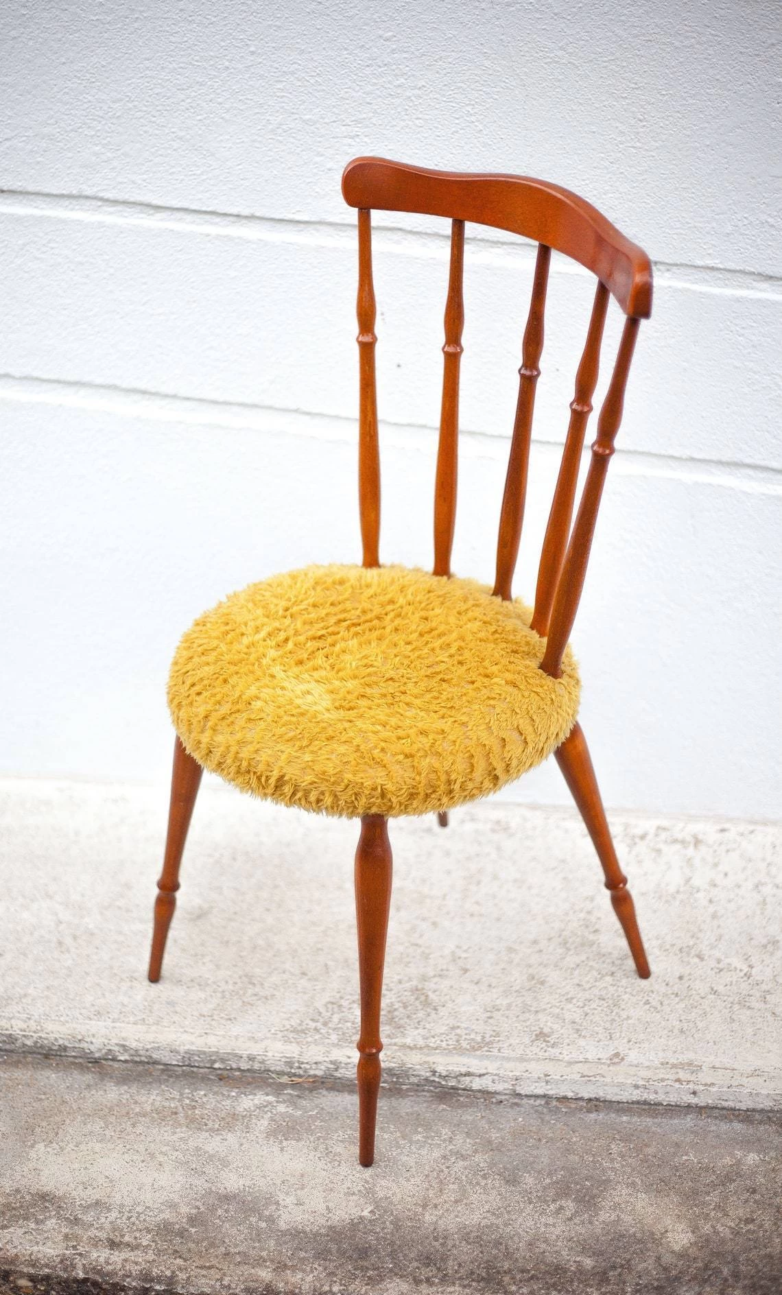 Wooden Chair Seat Mustard Mustard Western Chair Saloon Chair Living Room Bedroom 10 Wooden Chair Seat Mustard Mustard Western Chair Saloon Chair Living Room Bedroom - Image 8