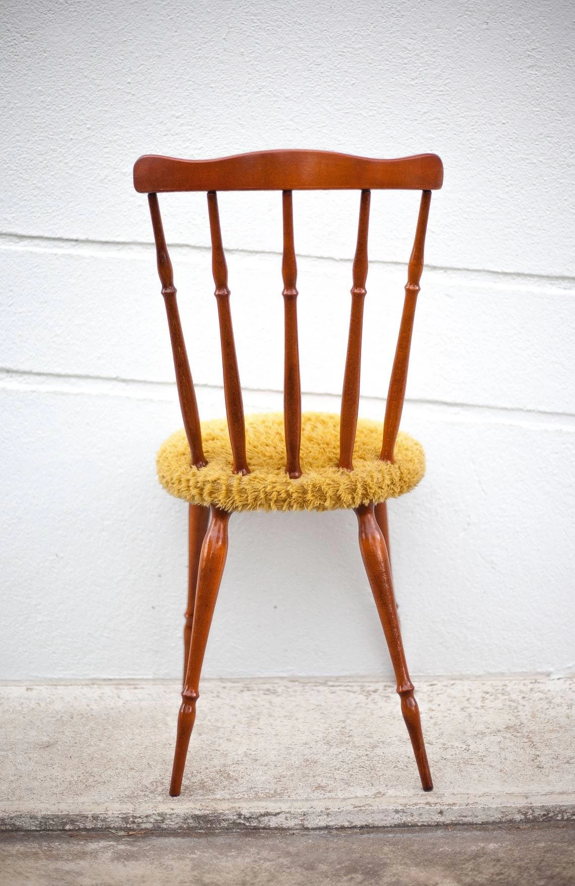Wooden Chair Seat Mustard Mustard Western Chair Saloon Chair Living Room Bedroom 12 Wooden Chair Seat Mustard Mustard Western Chair Saloon Chair Living Room Bedroom - Image 10
